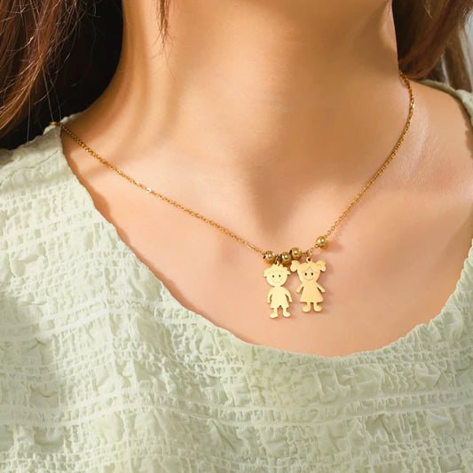Personalized Kids Name Necklace – Meaningful Family Gift
