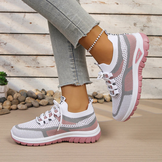 Women’s Lightweight Mesh Sneakers – Breathable Casual Shoes
