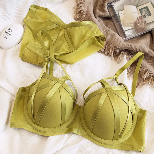 Sculpt & Lift Lace Push-Up Bra Set – Feminine Support That Fits Perfectly