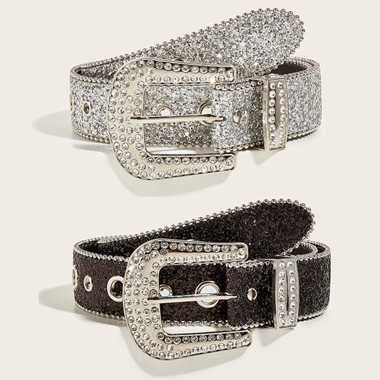 Crystal Statement Belt
