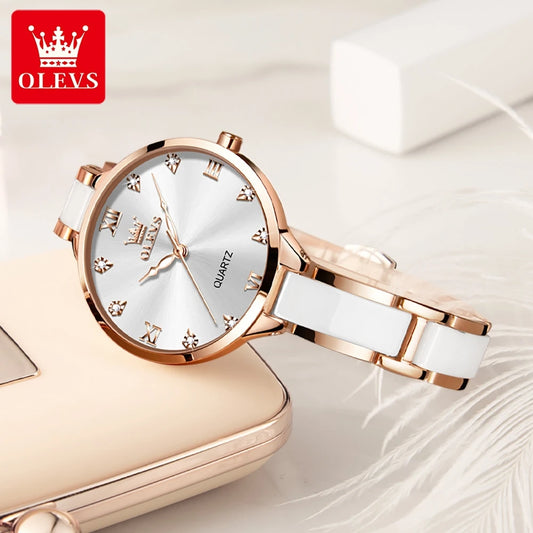 Ceramic Strap Quartz Watch