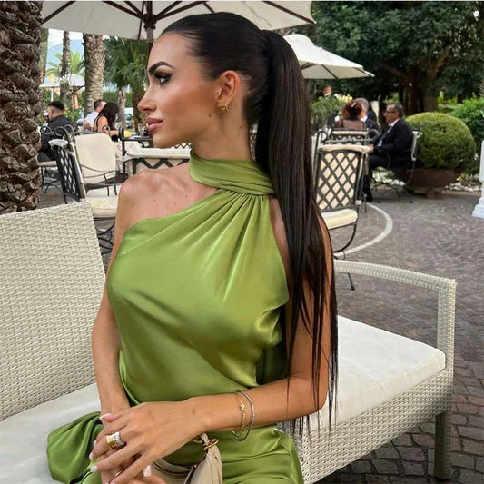 Valencia Backless Dress – Sculpted & Elegant