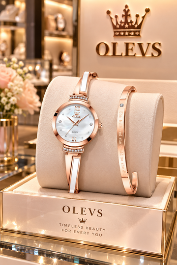Rose Gold Quartz Watch