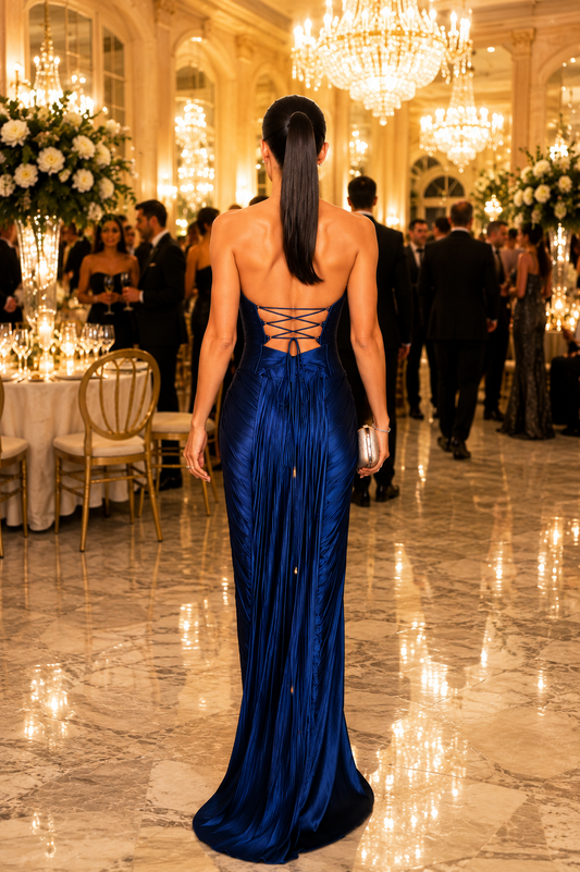 Élise Couture Satin Gown